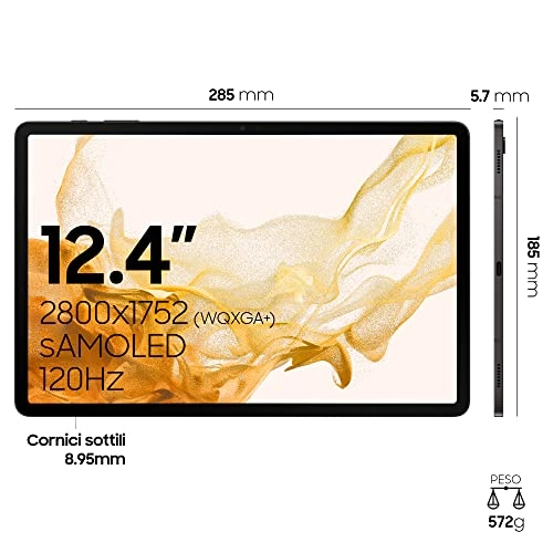 Galaxy Tab S8+ - 256GB 12.4"