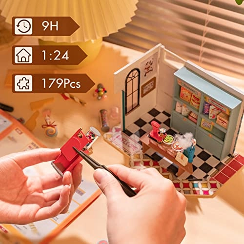 DIY Miniature Dollhouse Kit - Candy House 1/24 Scale