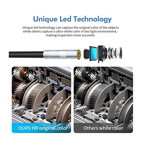 Upgrade 5.0MP HD WiFi Borescope - 11.5mm