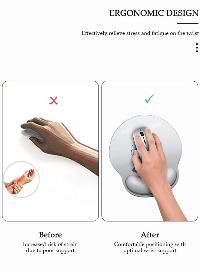 Cloud Ergonomic Mouse Pad