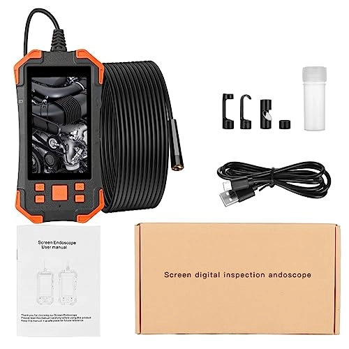 Dual Lens Pipe Endoscope Camera - 5M 8mm