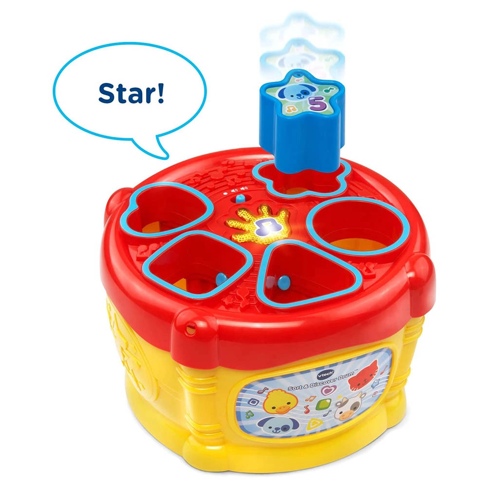 Sort And Discover Drum Toy - Suitable for 6 months and above