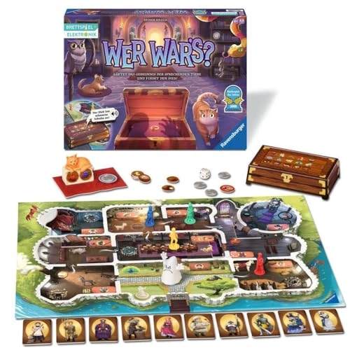 Wer war's? - Kinderspiel: Lüftet das Geheimnis der sprechenden Tiere und findet den Dieb! (German)