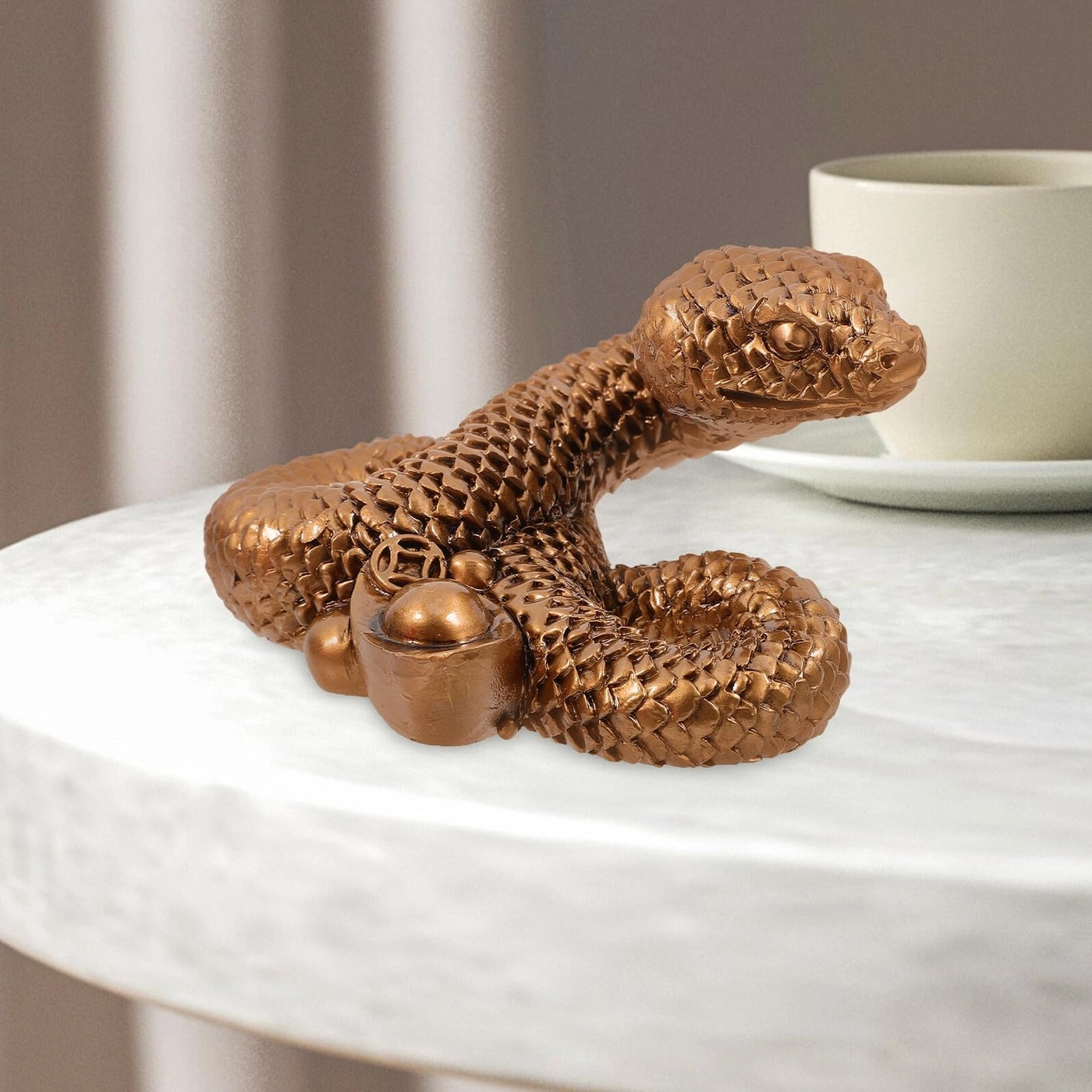 Snake Statue - Resin