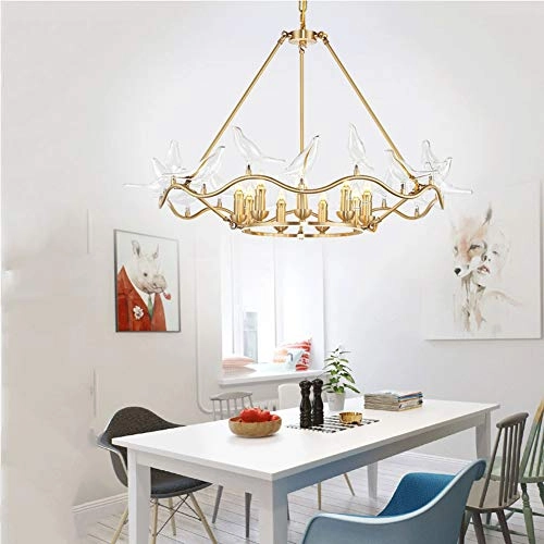 Creative Concise Glass Chandeliers - E14 4pc/6pc