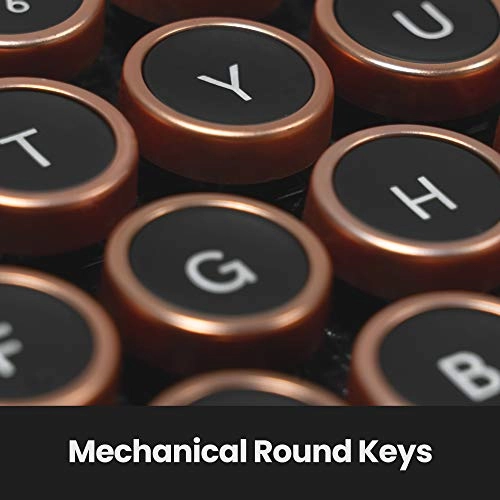 Retro Compact Keyboard - Wired/Wireless