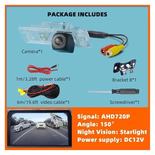 GAF-LS8008 - Top Starlight Night Vision Wire AHD 1080P or 720P