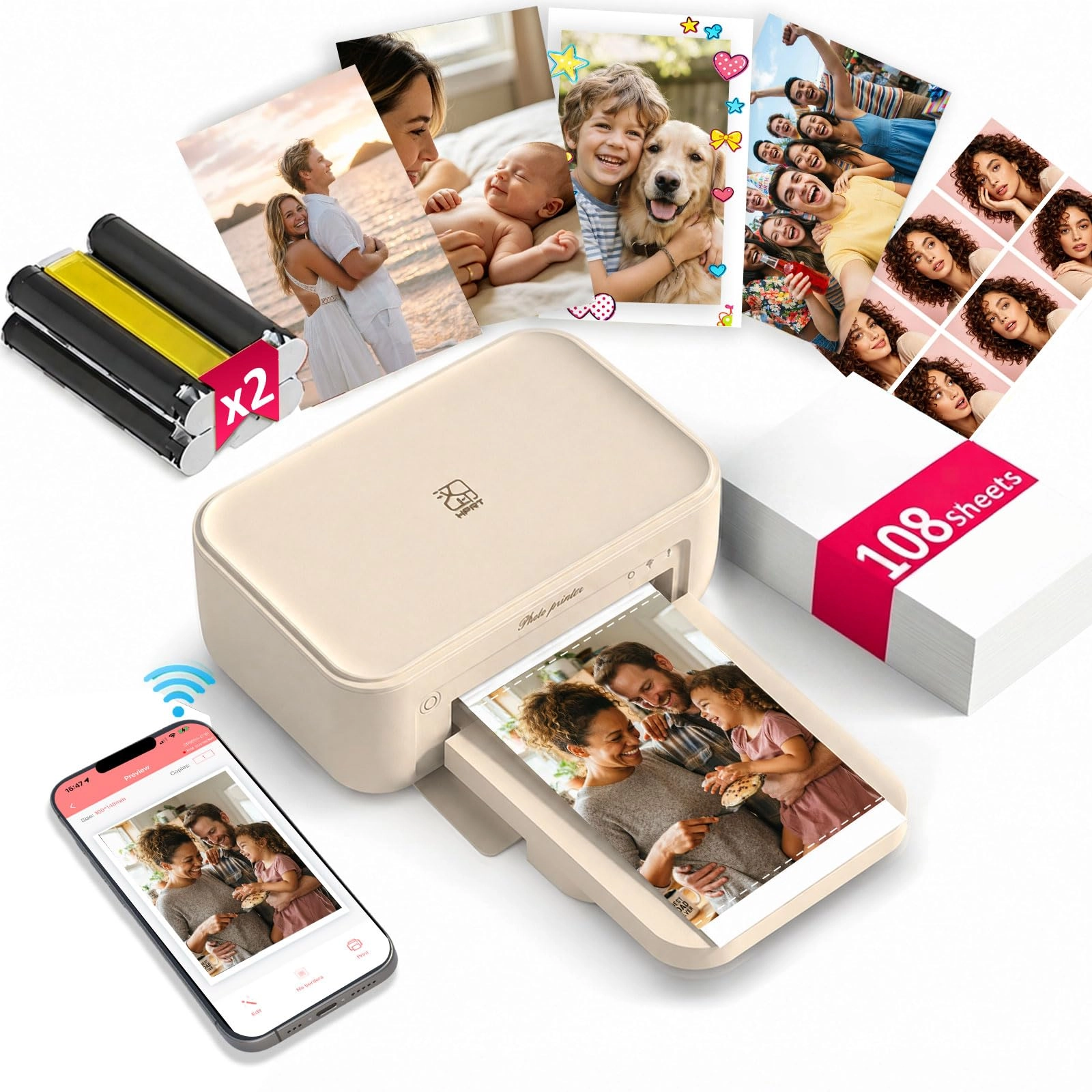 iDPRT Photo Printer CP4100 - 4X6 Inches