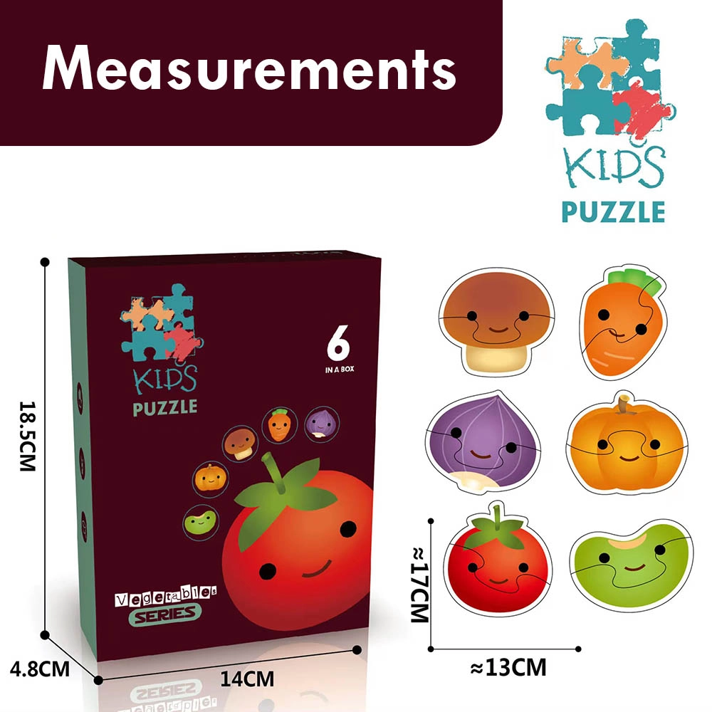 6 In 1 Matching Puzzle - 2+