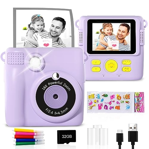 Kids Camera Instant Print