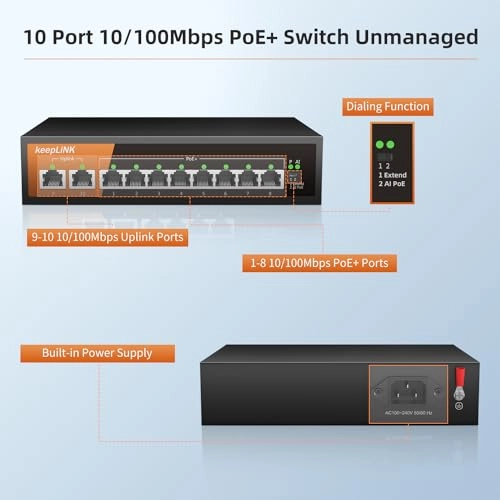 Ethernet Switch 10-ports