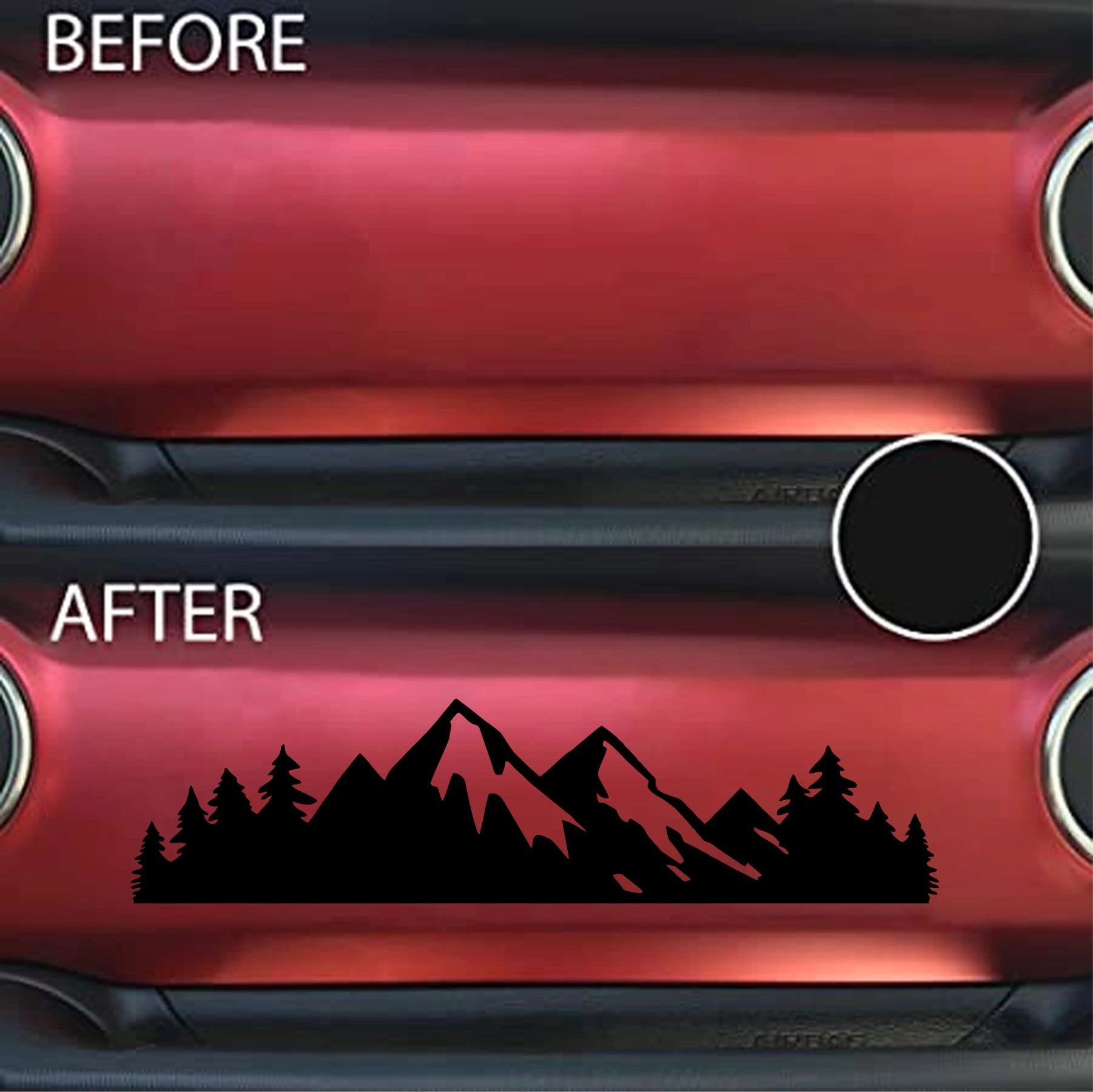 Car Dashboard Stickers