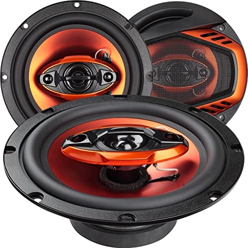STX Audio 6.5-Inch 4-Way Coaxial Speakers