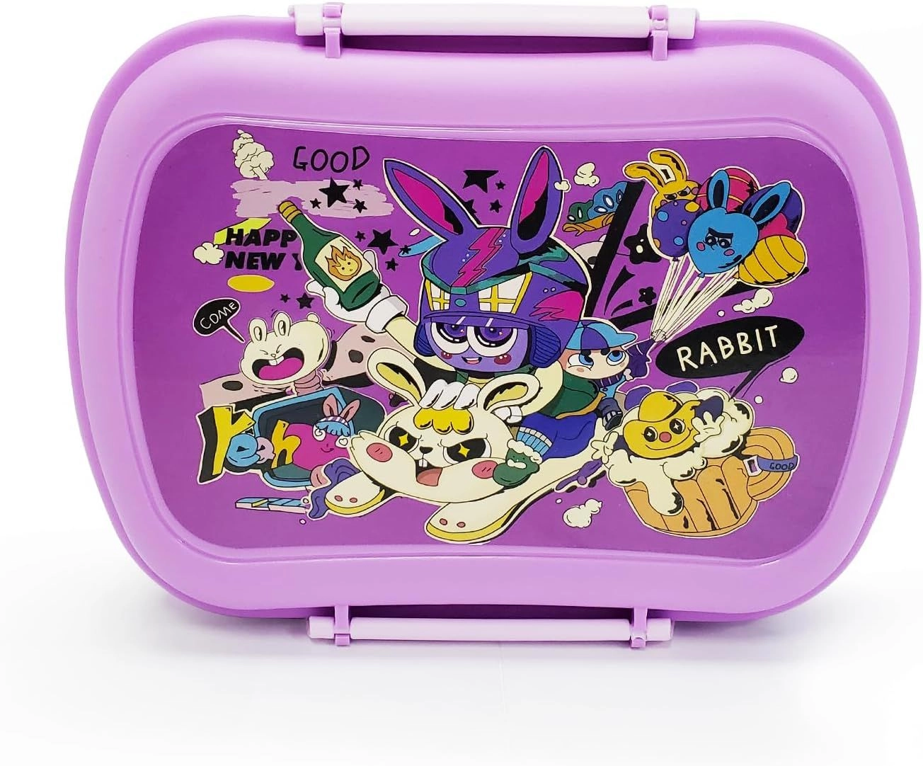 Lunch Box And Water Bottle Set of 2 - Rabbit 750ml 350ml