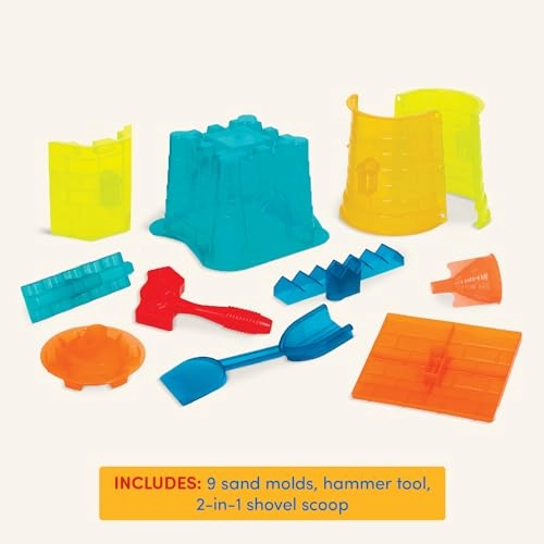 SAND CASTLE BUILDING SET - 11 Pcs 3 years and up