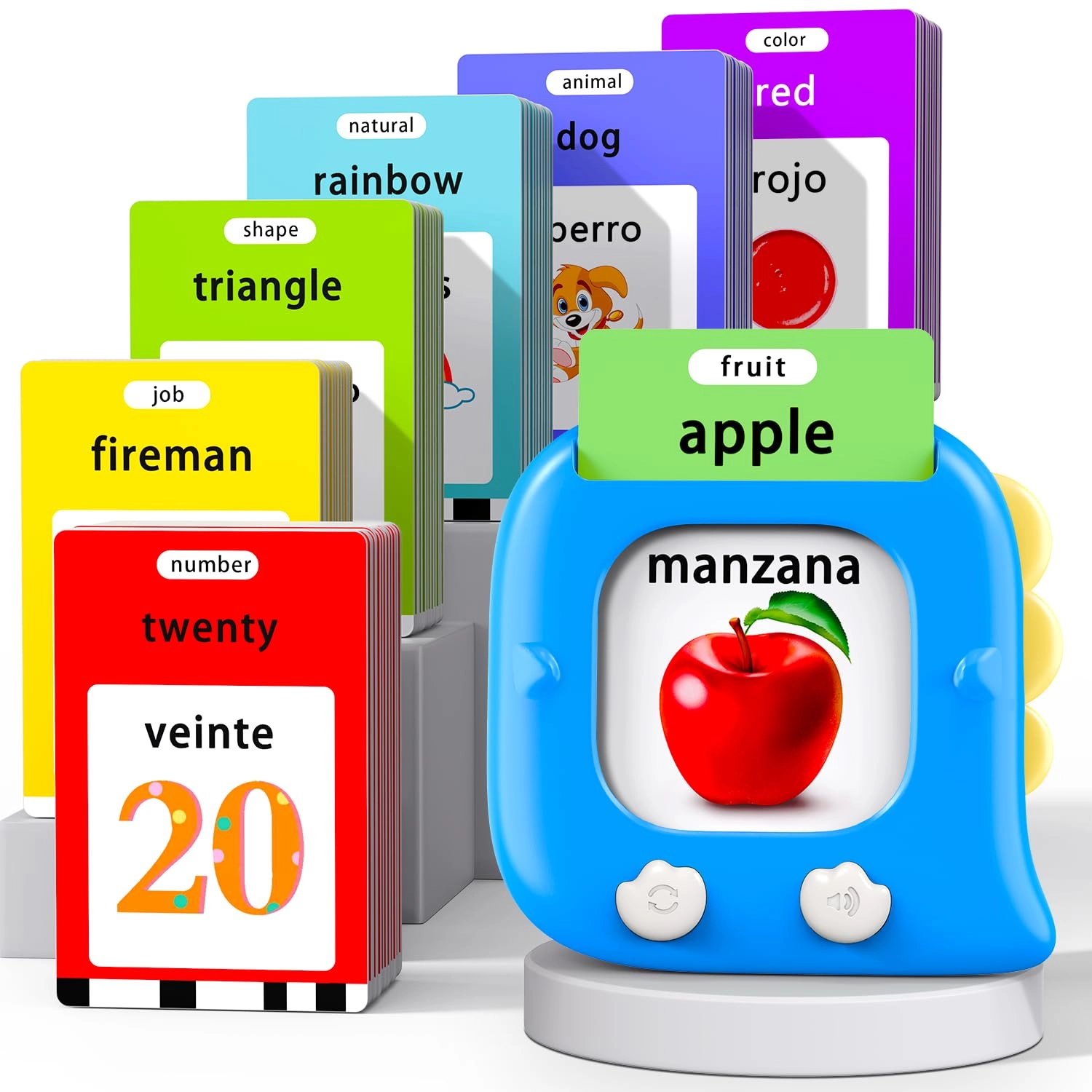 Talking Flash Cards - 2-6 280 pieces