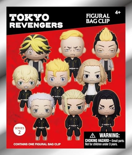 Tokyo Revengers Collectible Character Clips - 12.7 cm