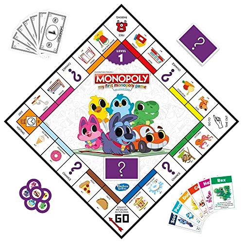 My First Monopoly - 2-Sided Gameboard