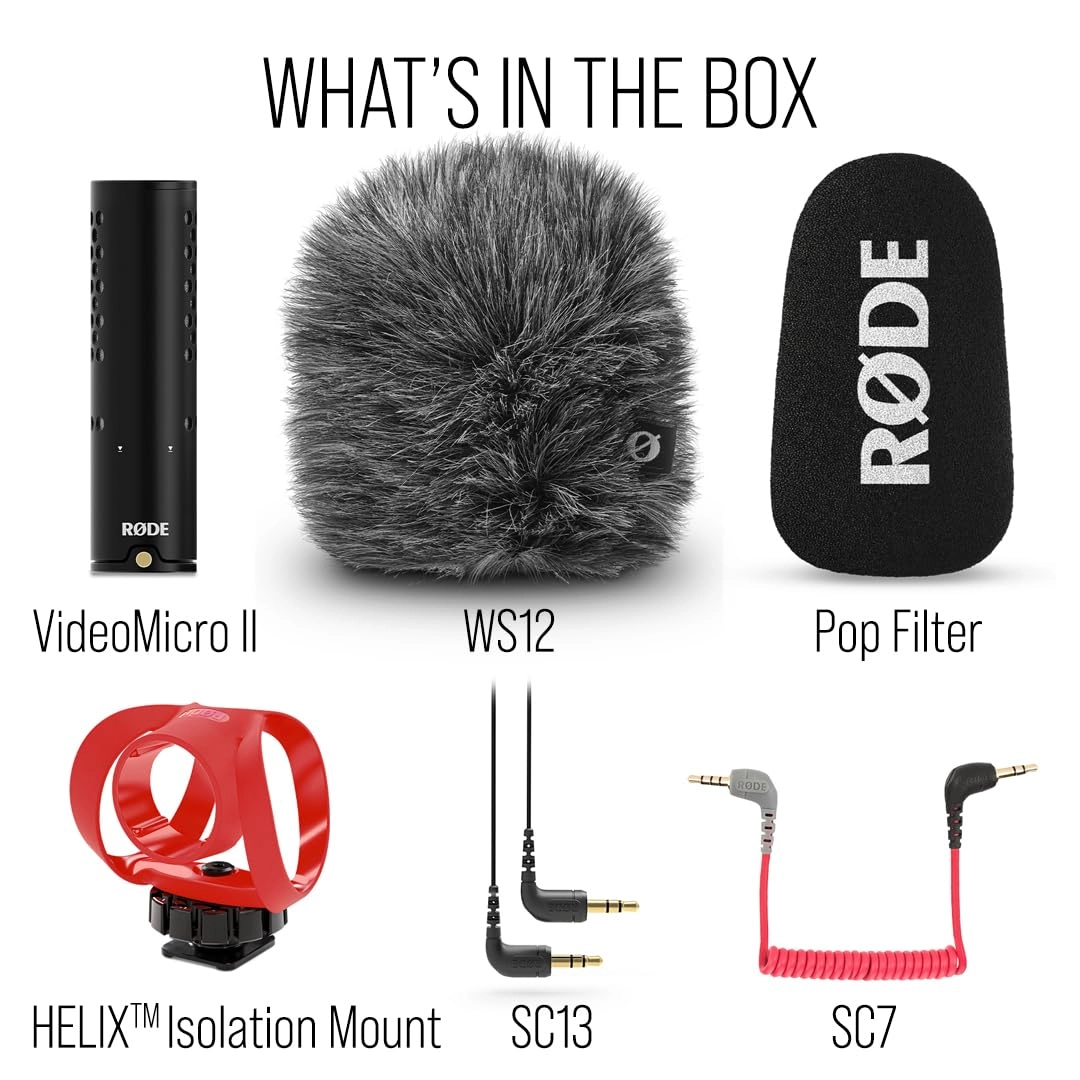 VideoMicro II 3.5mm-Mini-Jack Microphone