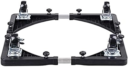 Adjustable Mobile Washing Machine Base - Automatic Heightening Universal Caster Stand
