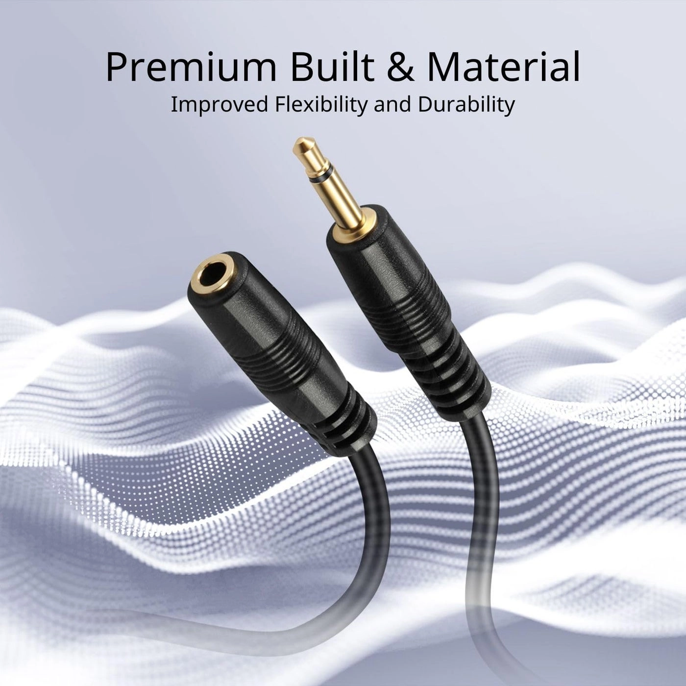 3.5mm Mono Extension Cable - 3FT