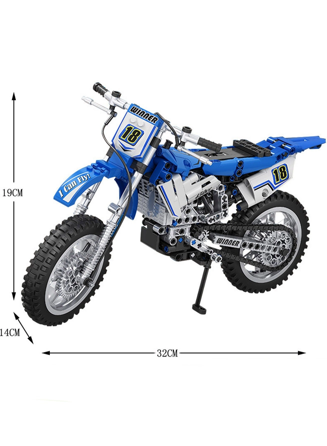 Off-Road Motorcycle Model