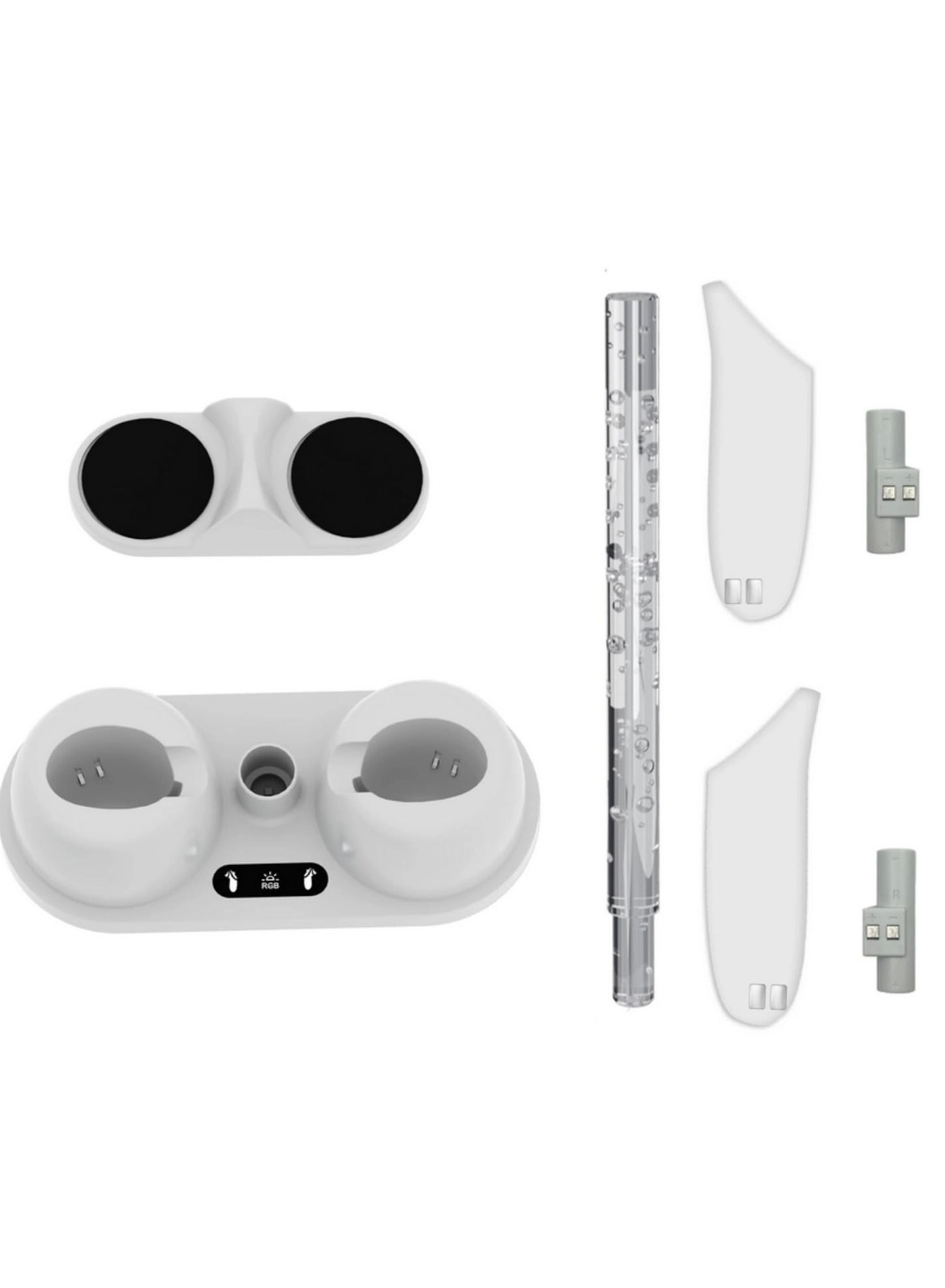 Charging Station - Quest 3 + Rechargeable Batteries - 2 Controller