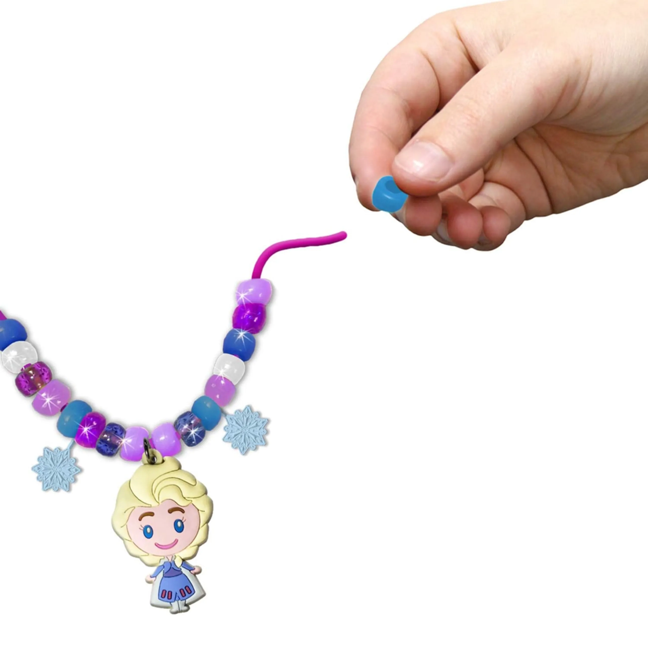 Frozen 2 Necklace Activity Set - over 150 beads 5 character charms