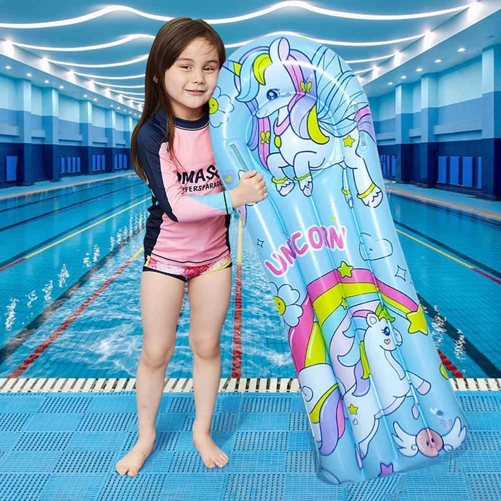 Kids Floating Row - 1pc Blue Unicorn