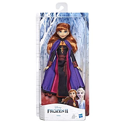 Anna Fashion Doll - Long Red Hair Outfit Inspired by Frozen 2 Ages 3+