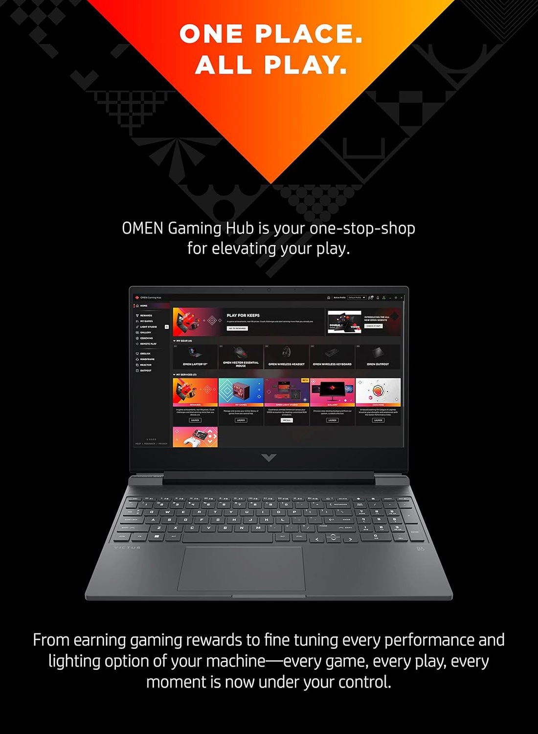 Victus FA0025NR - 15.6'' 1TB 16GB 1GB Core i5-12500H