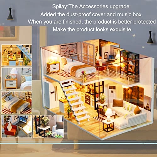 DIY Miniature Dollhouse Kit - 124 scale