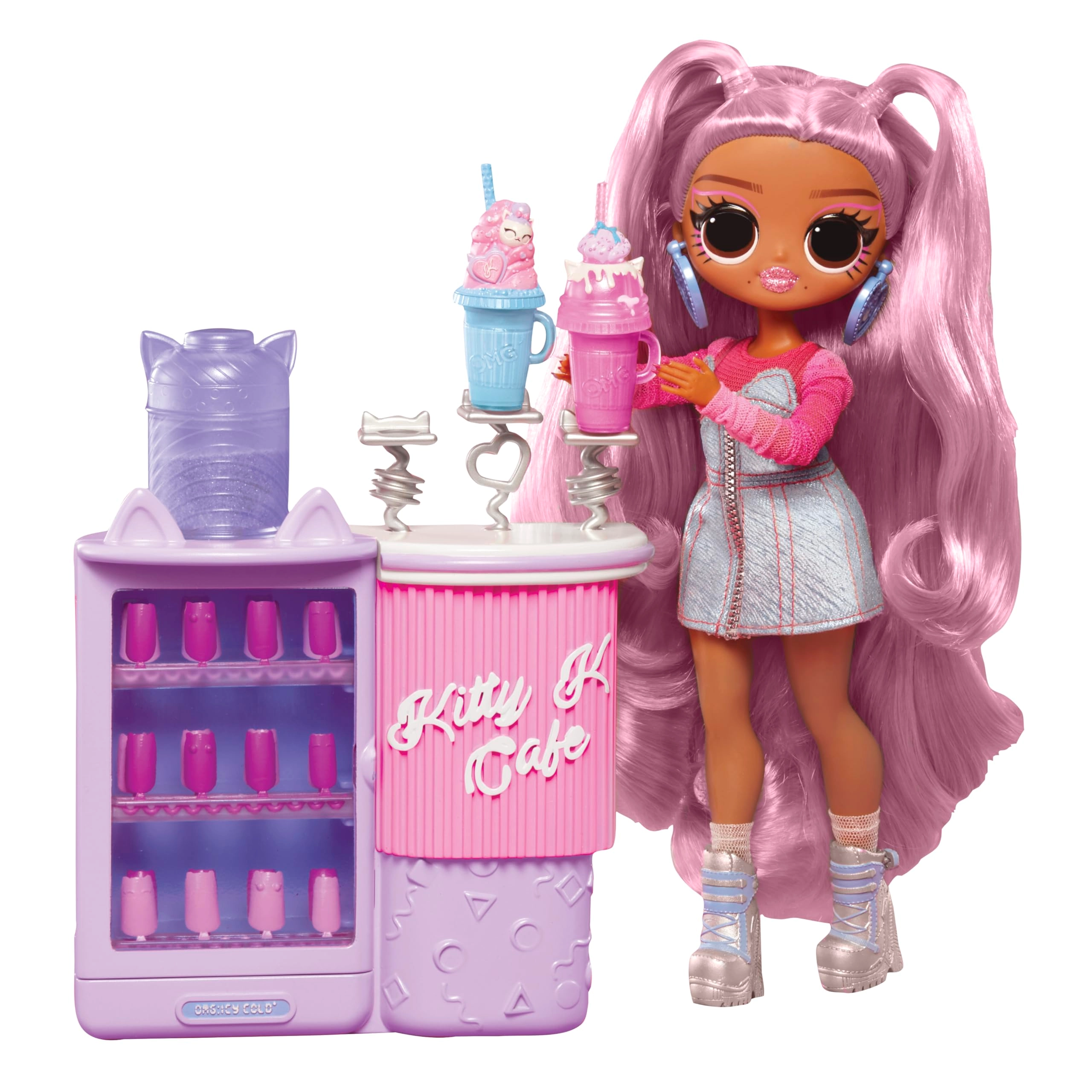Kitty K Fashion Doll - Sweet Nails 15 Surprises Real Nail Polish Ages 4+