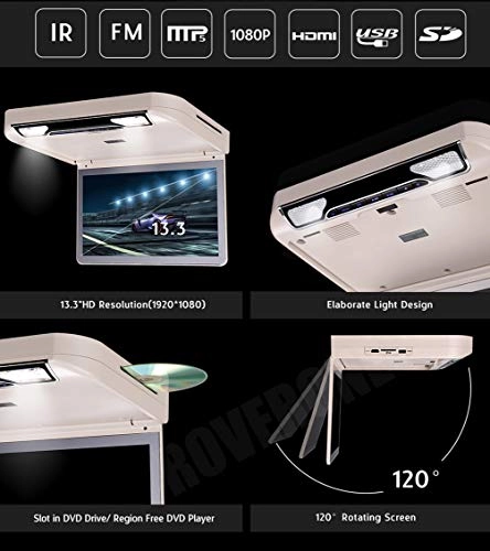 Flip Down Unit - 13.3 Inches