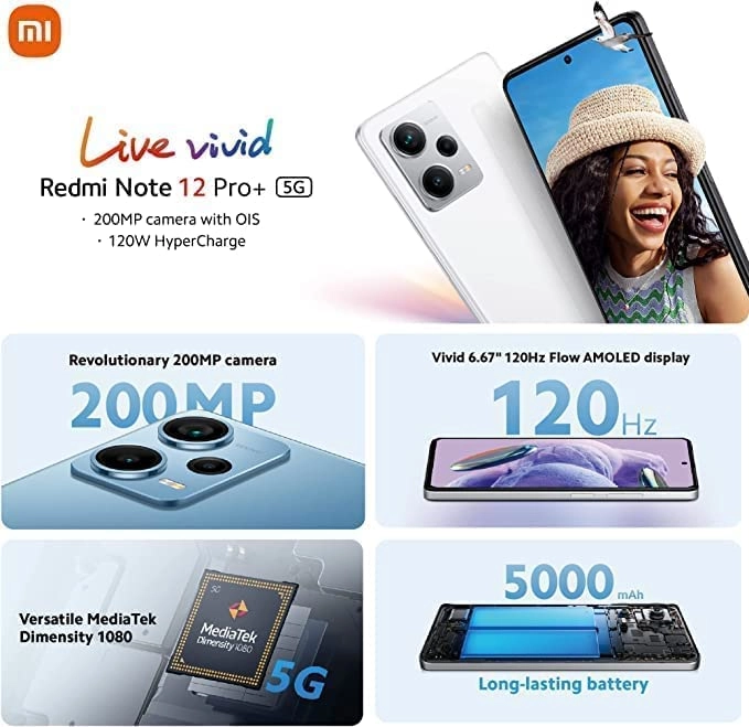 Redmi Note 12 Pro+ - 8GB 256GB