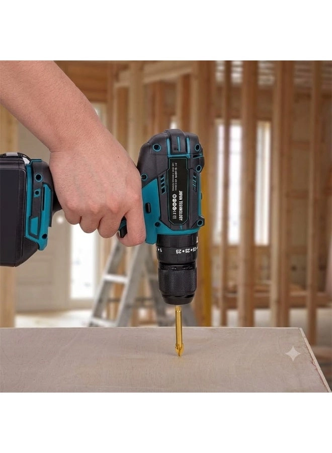 Impact Drill - 21V 2 Lithium-Ion Batteries