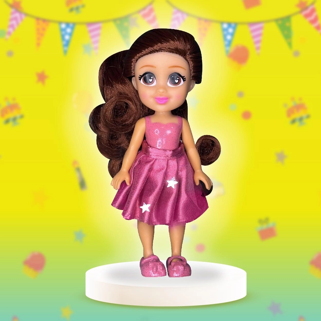 Winmagic Toys Pvt Ltd SOPHIA Fashion Doll - 6" Soft Movable Body Ages 3+