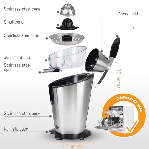Citrus Juicer - 600 watts 400 Milliliters