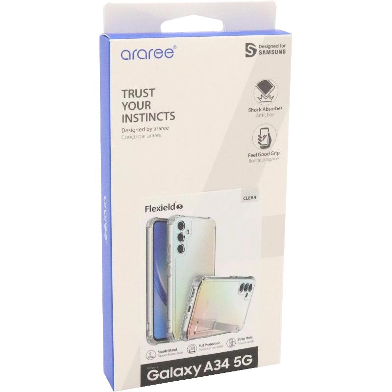 Flexield S Back Cover Mobile Case with Stand for Samsung Galaxy A35 5G