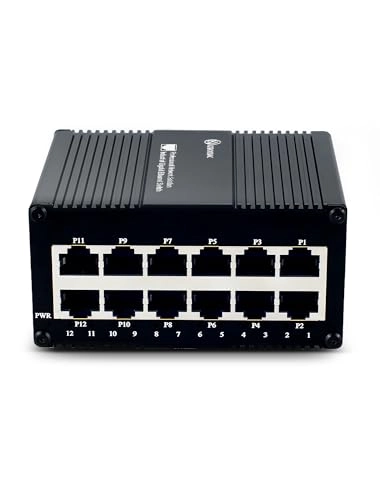 12 Gigabit Ports(NON POE) 12-ports