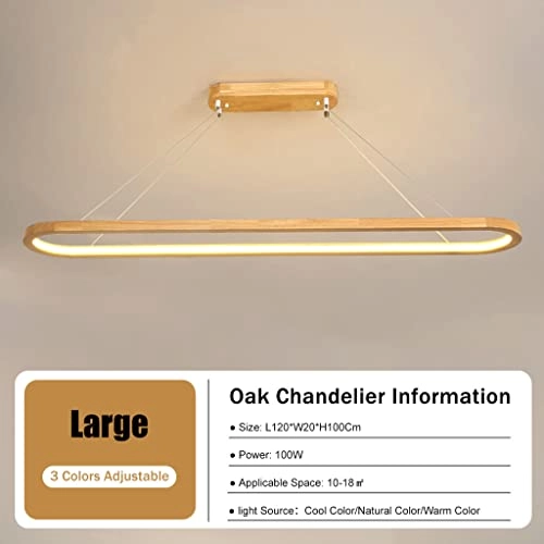 Rural Oak Ceiling Light - 6500K