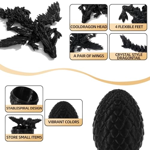 Dragon Egg - 4 pcs + DND Dice - 7 pcs