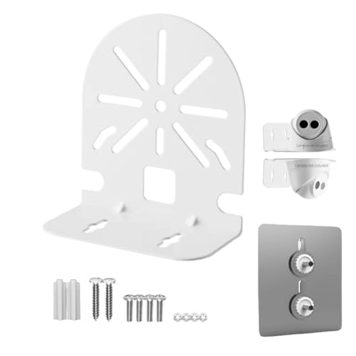 L Type Dome Wall Mounting Bracket - 116mm x 102mm x 52mm Solid Painted Metal