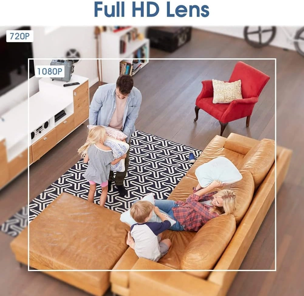 Hidden Camera Smoke Detector - 1080P 25fps