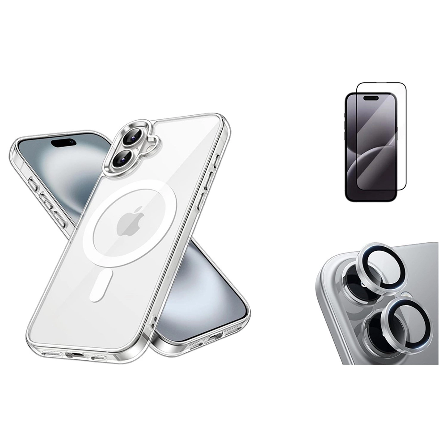 MagSafe Case for iPhone 16 Plus Bundle