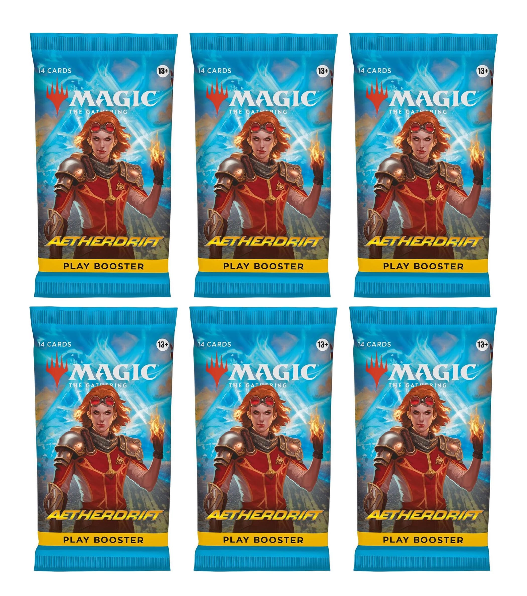 C&E Magic The Gathering Play Booster Pack - 3pcs