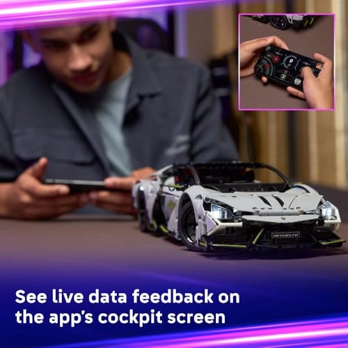 Technic Lamborghini Revuelto - 10+ Remote-controlled