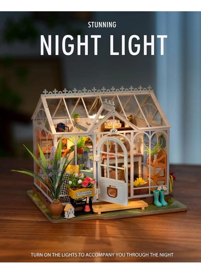 DIY Miniature Dollhouse Kit - Dreamy Garden