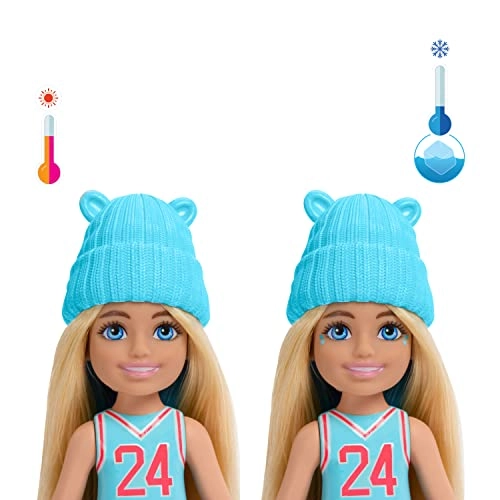 Barbie Color Reveal Sporty Series Chelsea - 6 Surprises Multicolor Ages 5+