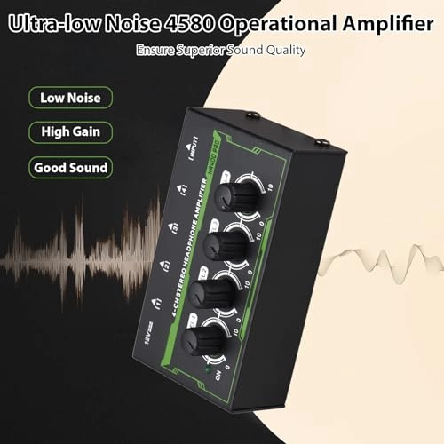 AMP-14 - 4-Channel Headphone Amplifier